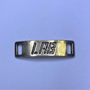 Golden Goose Sneakers Gold Toned Laces Charm